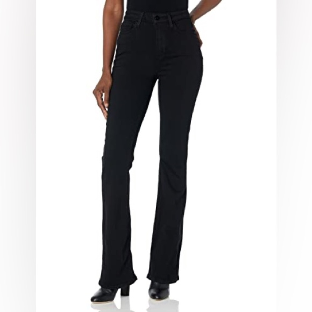 PAIGE Black Boot Cut Pants